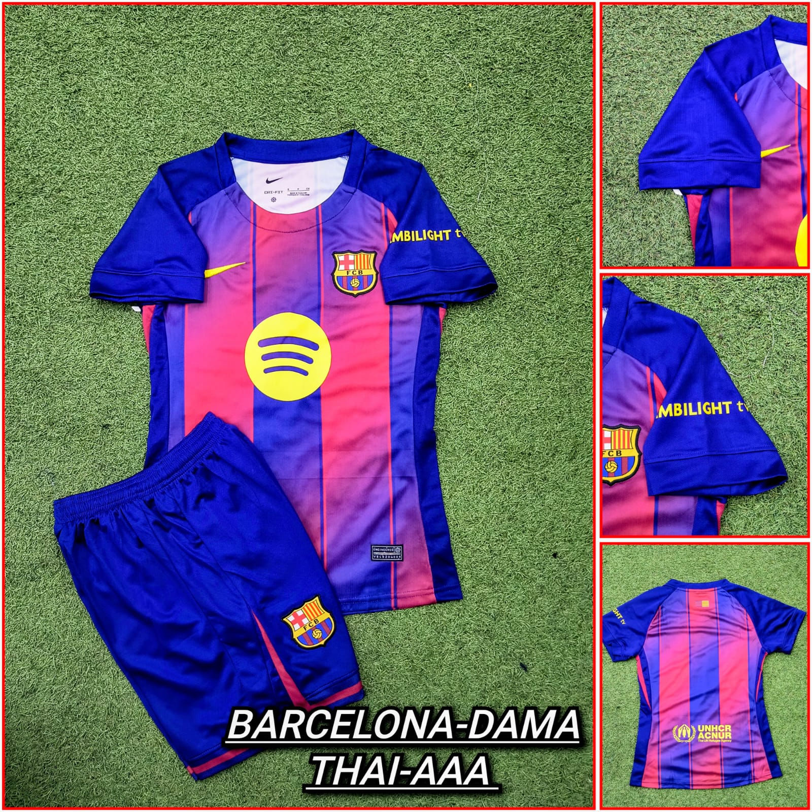 Conjunto de Fútbol, FC Barcelona Dama (Local)