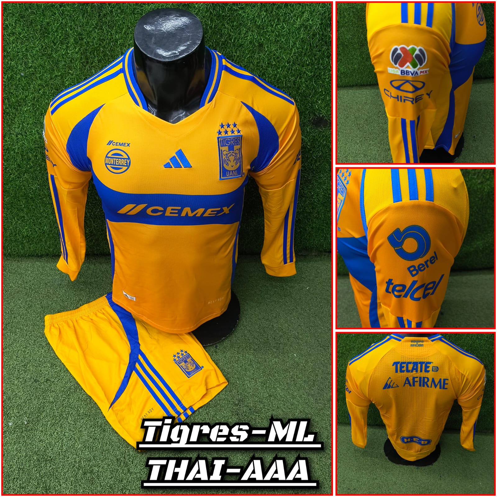 Conjunto de Fútbol, Club Tigres UANL (Local) 2025/26