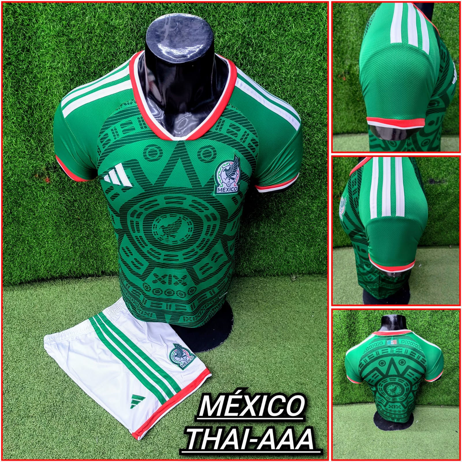 Conjunto de fútbol Selección México, Local THAI-AAA