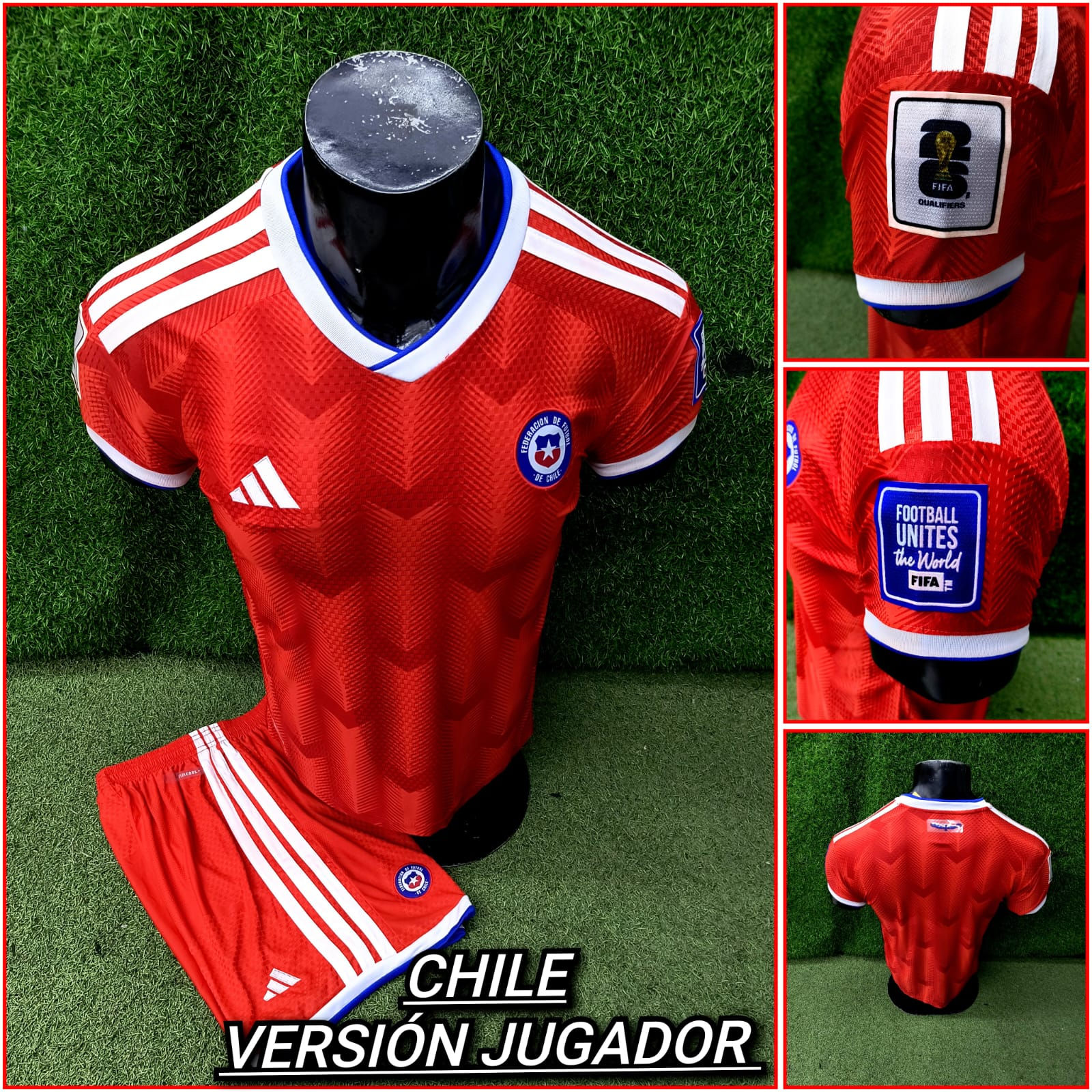 Conjunto de fútbol Selección Chile,Local 2024/25
