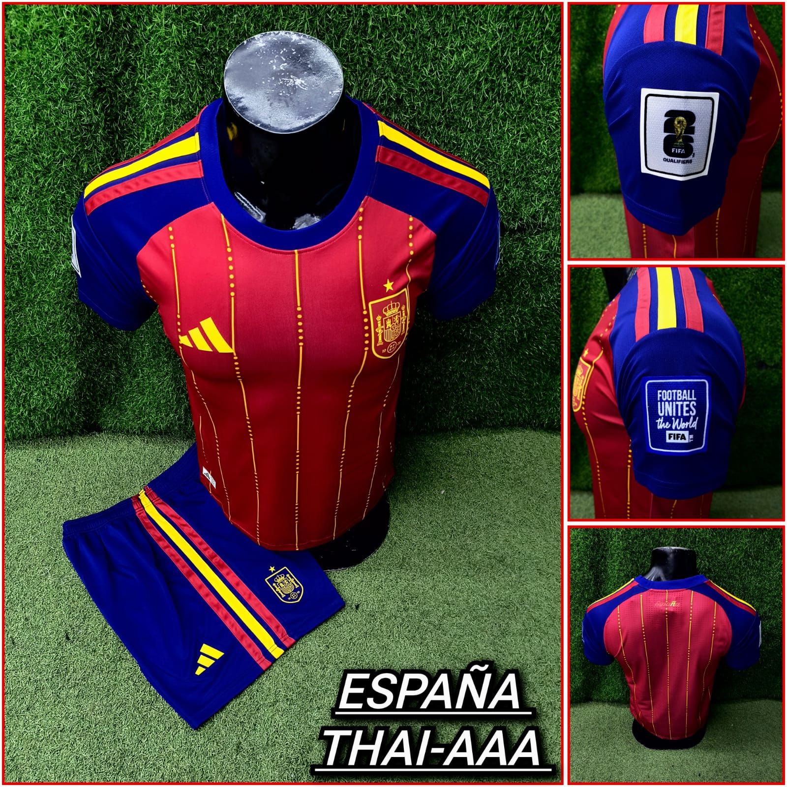 Conjunto de fútbol selección españa, THAI-AAA- Local-2026