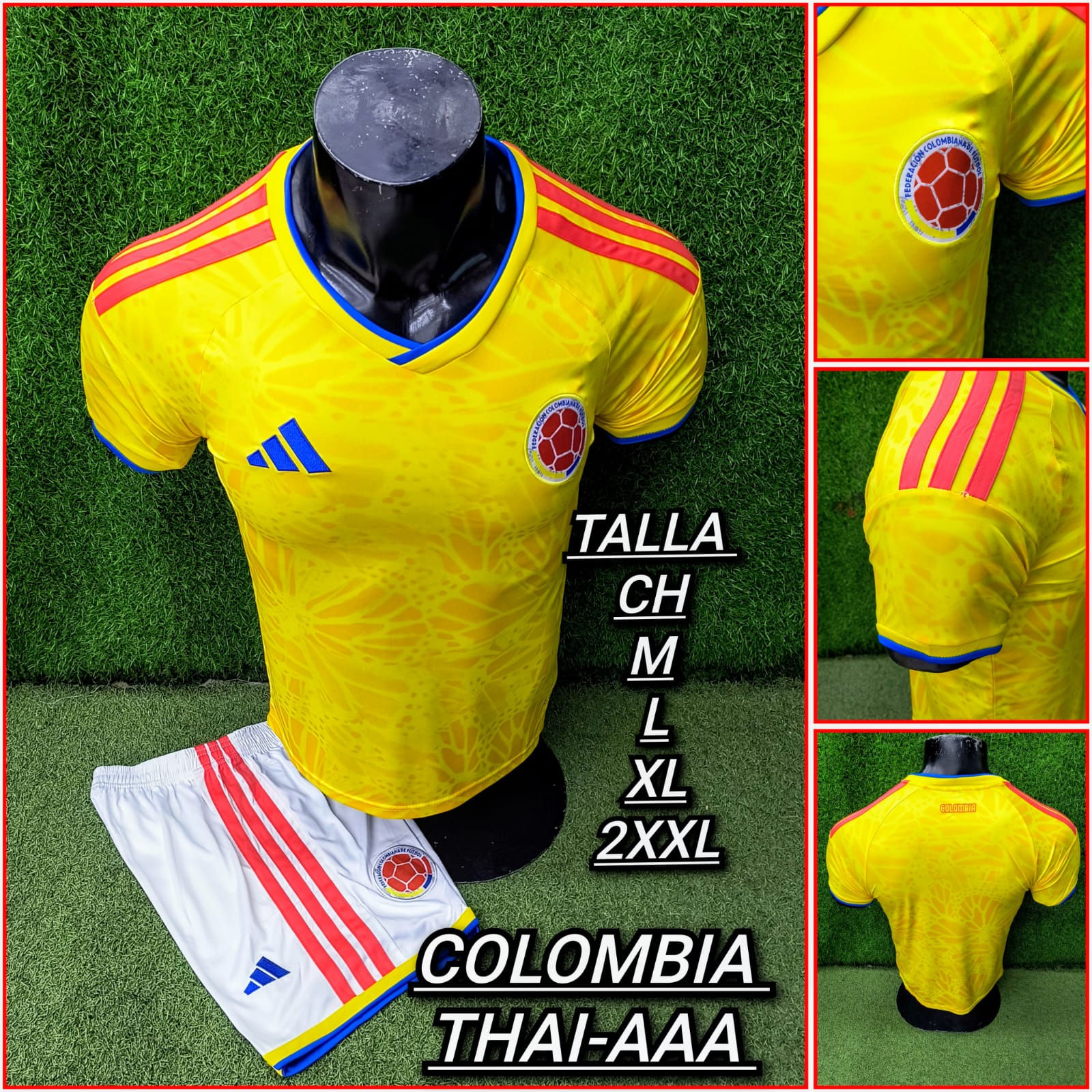 Conjunto de Fútbol Selección Colombia, THAI-AAA