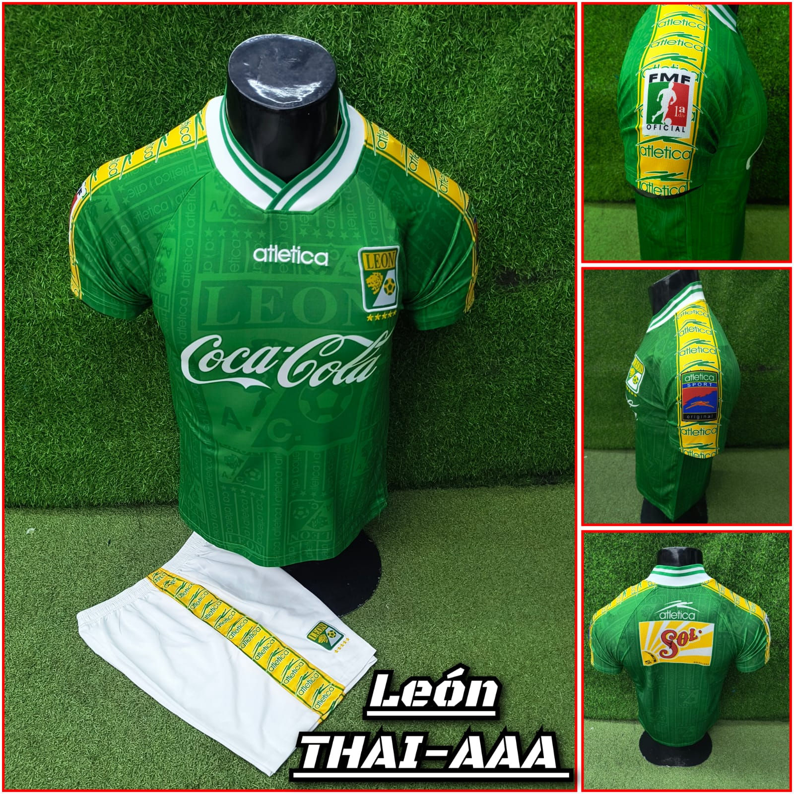 Conjunto de Fútbol, Club León - Retro (Local) 1997/98