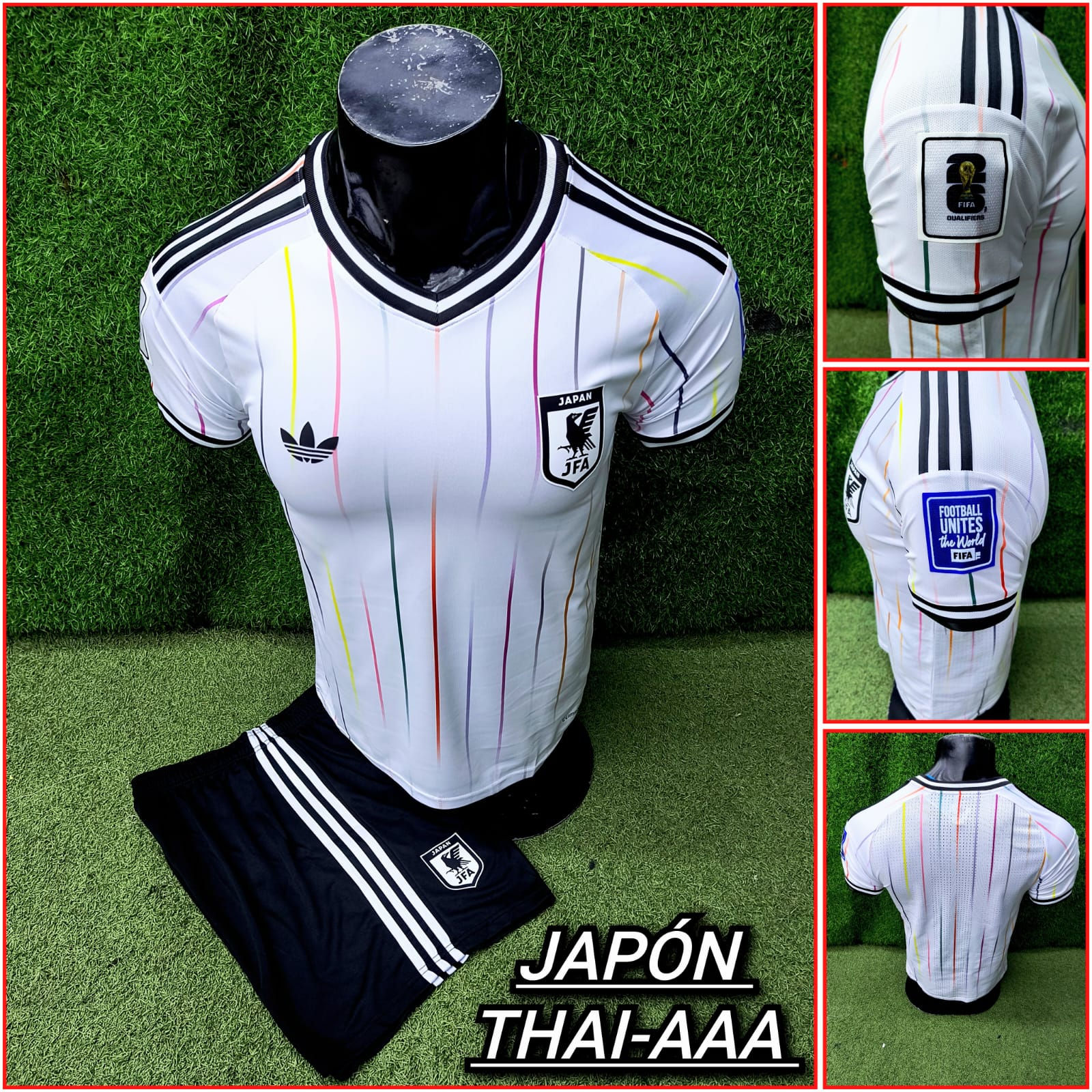 Conjunto de fútbol Selección Japón, 2016/Visitante