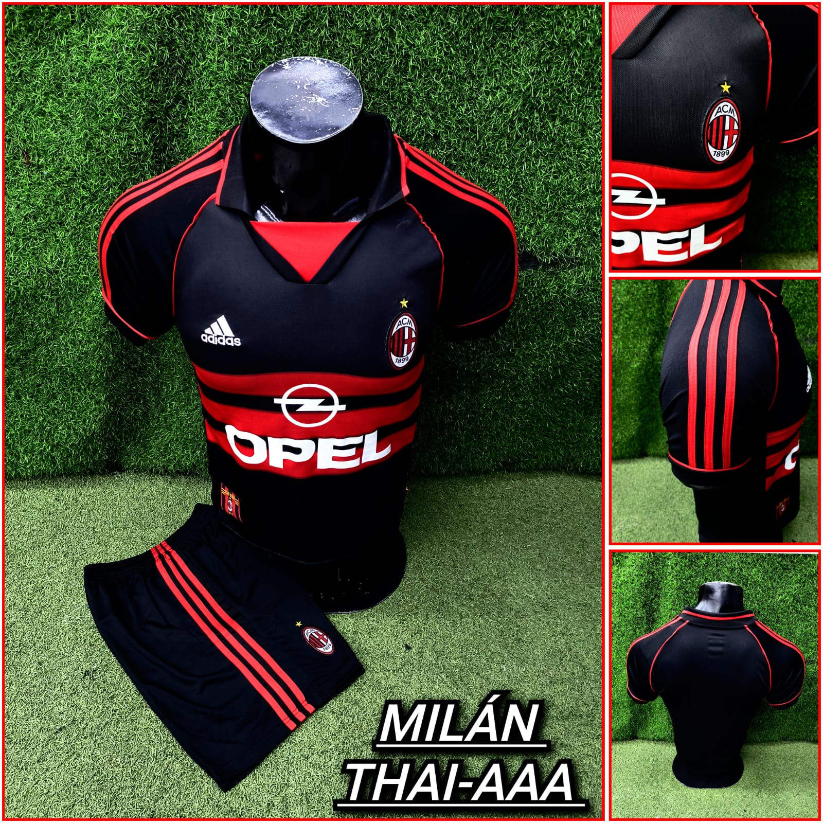 Conjunto de Fútbol, AC Milán-Retro-3ra Eq. 1998/99