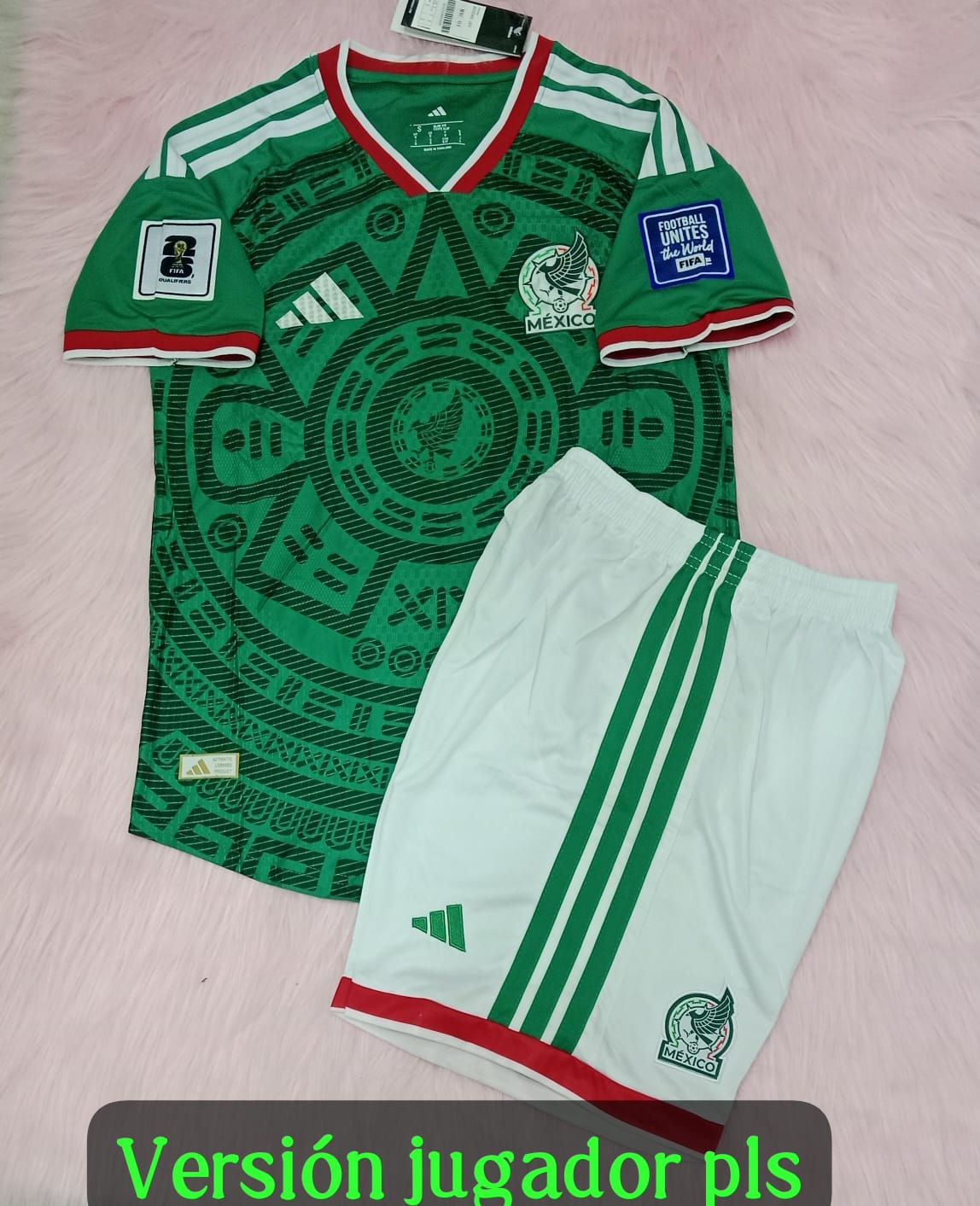Conjunto de fútbol selección México versión jugador, Local - Mundial 2026