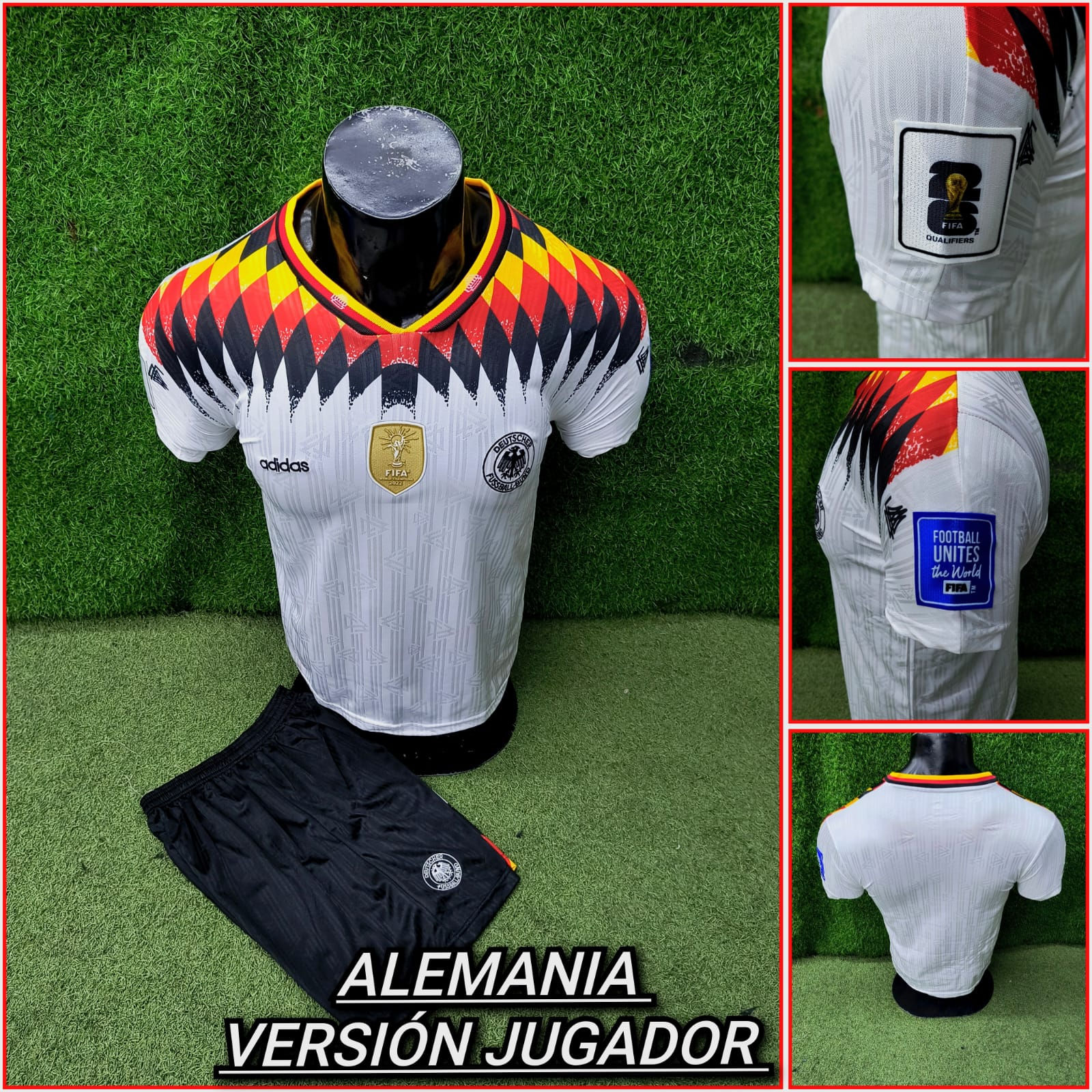 Conjunto de fútbol selección Alemania, Mundial 94-Local