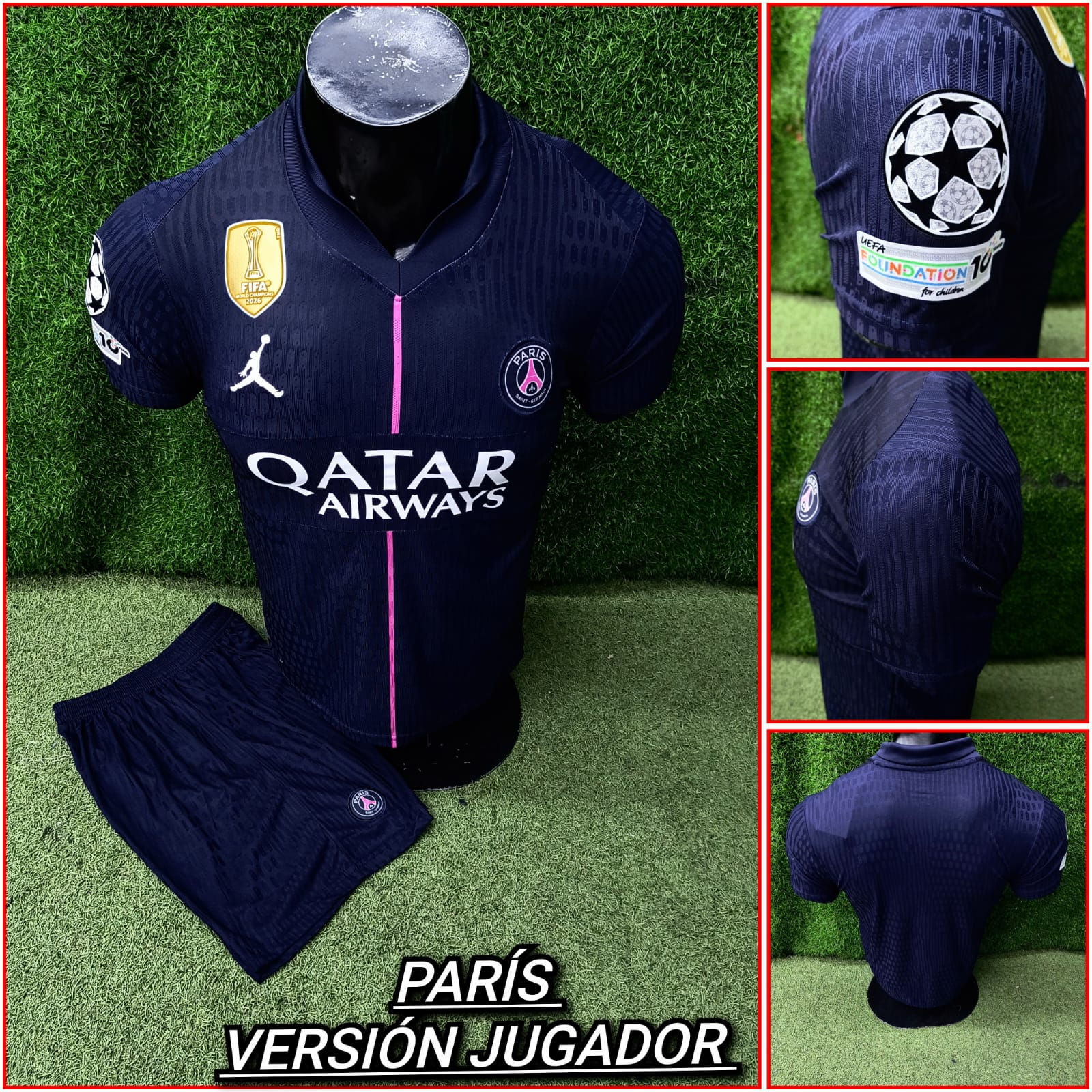 Conjunto de Fútbol, Paris Saint Morado 2025/26