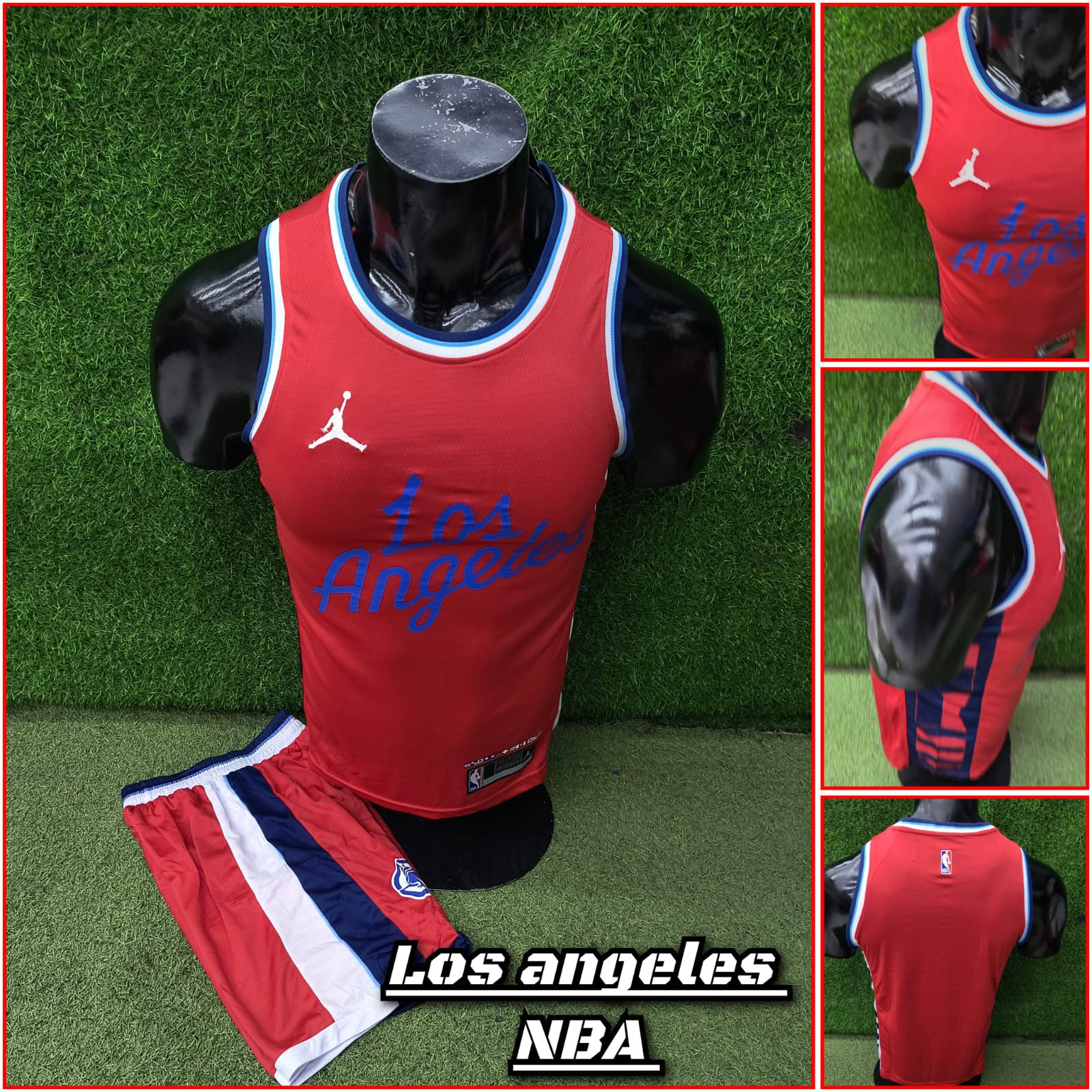 Conjunto de Básquet, Angeles Clippers NBA-Rojo.
