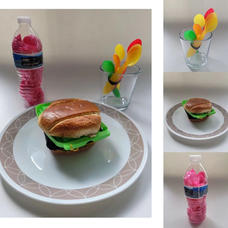 Bon Appétit; Plastic, Paper, and Glass; 7.5_ x 4_ x 2.5_; Anna-Maria Heyman