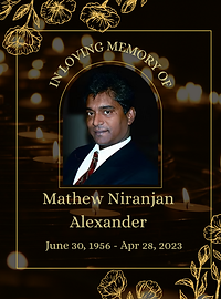 Mathew Niranjan Alexander June 30, 1956 Apr 28, 2023.png