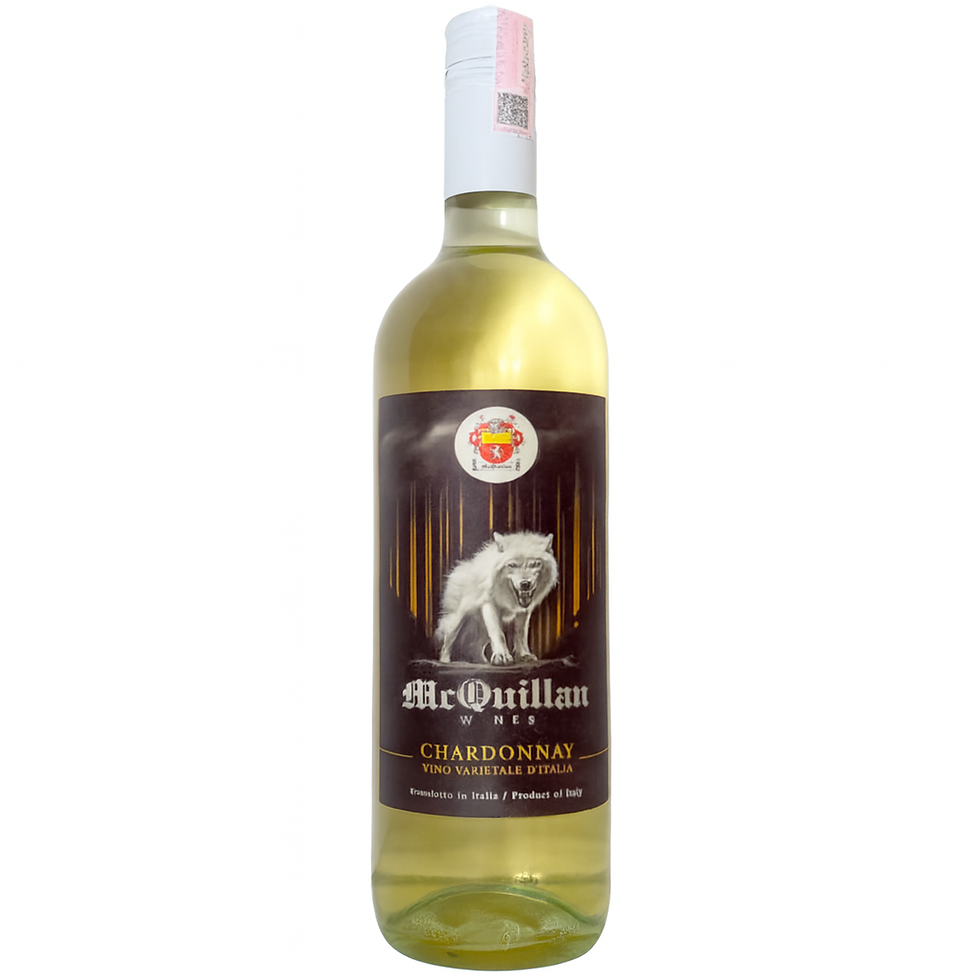 McQuillan White Wine Chardonnay 750ml