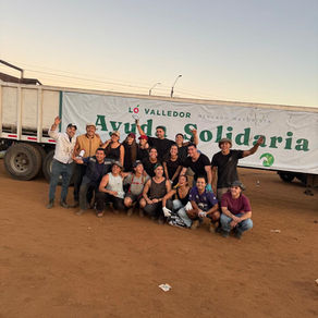 Camión Solidario de Santa Marta llevó apoyo afectados por incendios en el sur