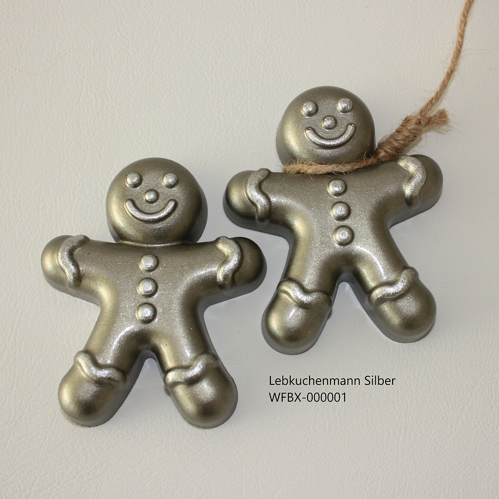 Miniaturbild: Lebkuchenmann Silber