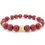 Thumbnail: Red Jasper & 20ct Gold Plated Bracelet