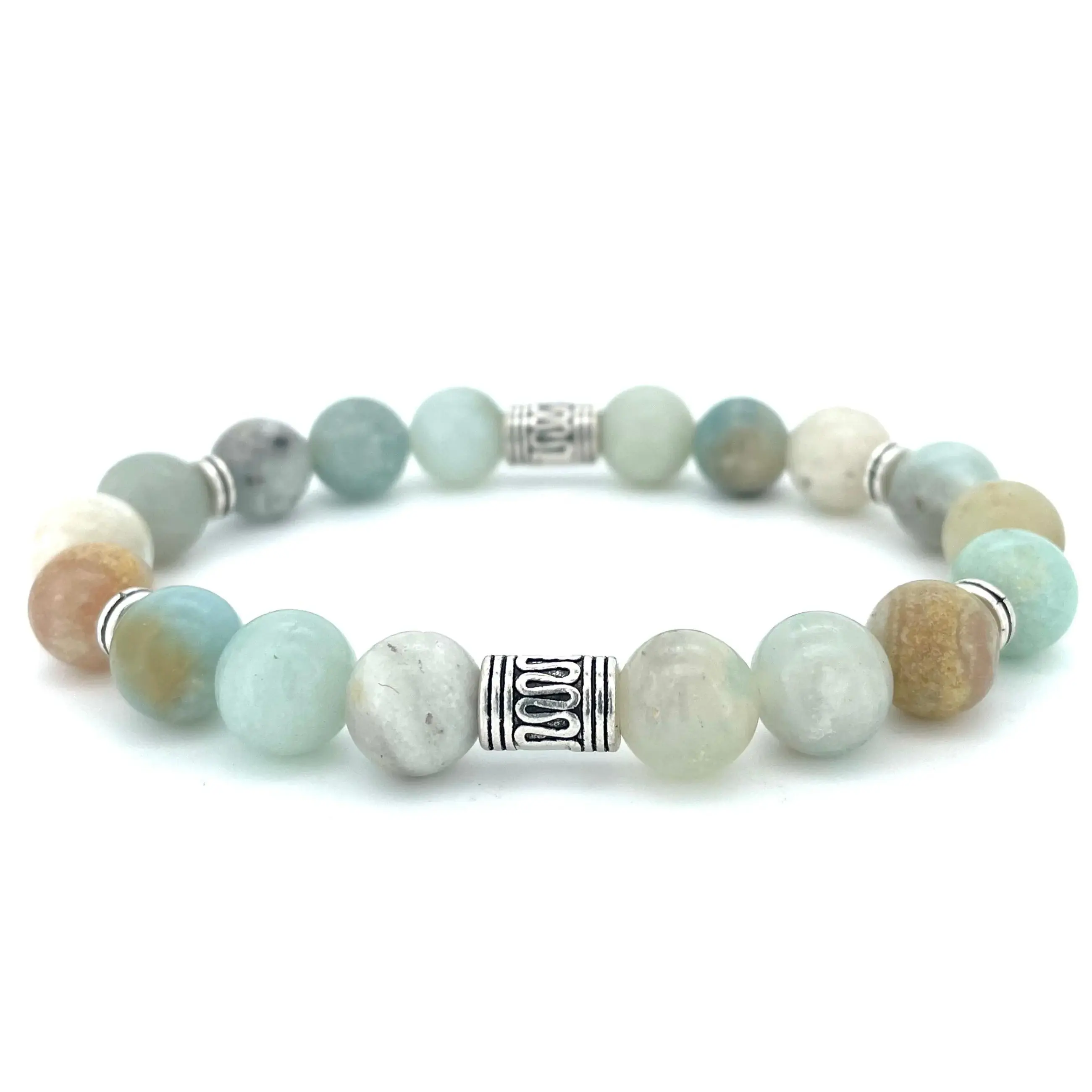 Amazonite & Silver Bracelet