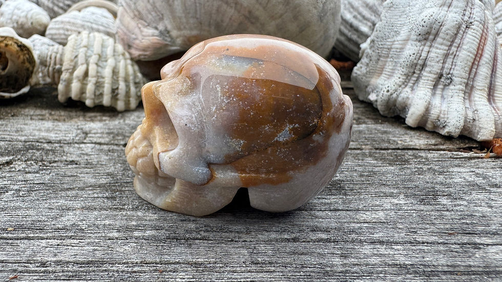 Thumbnail: Orange Aventurine Skull - 50mm