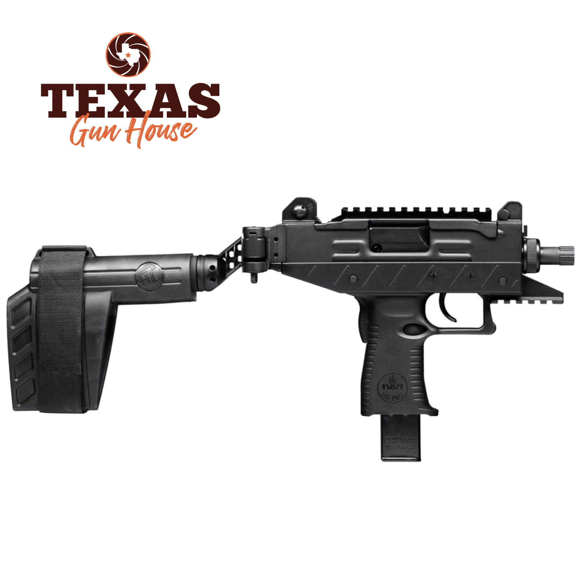 PISTOLA IWI UZI PRO C/ CORONHA 9mm