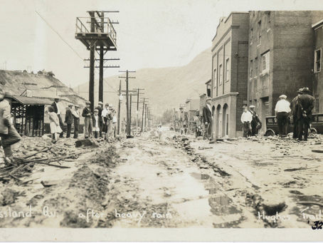 The Gulch after the storm, 1932