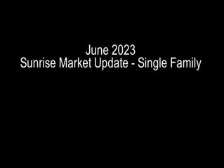 Sunrise, FL Market Update July 28, 2023