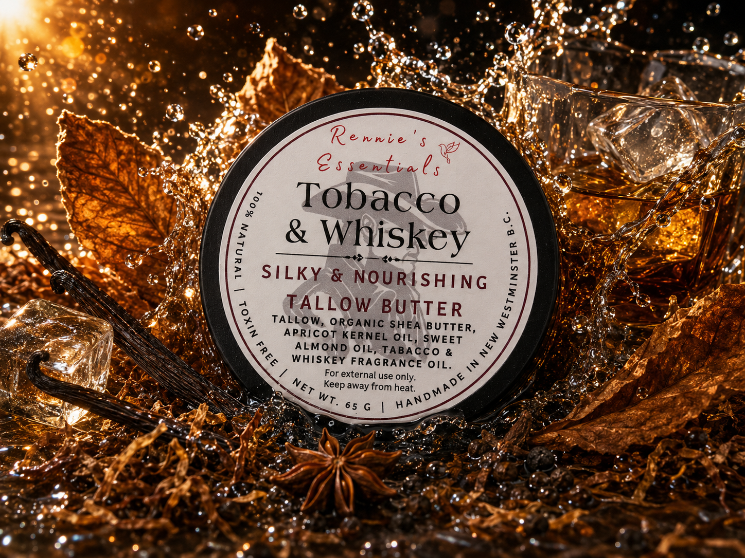 Tobacco & Whiskey Body Butter