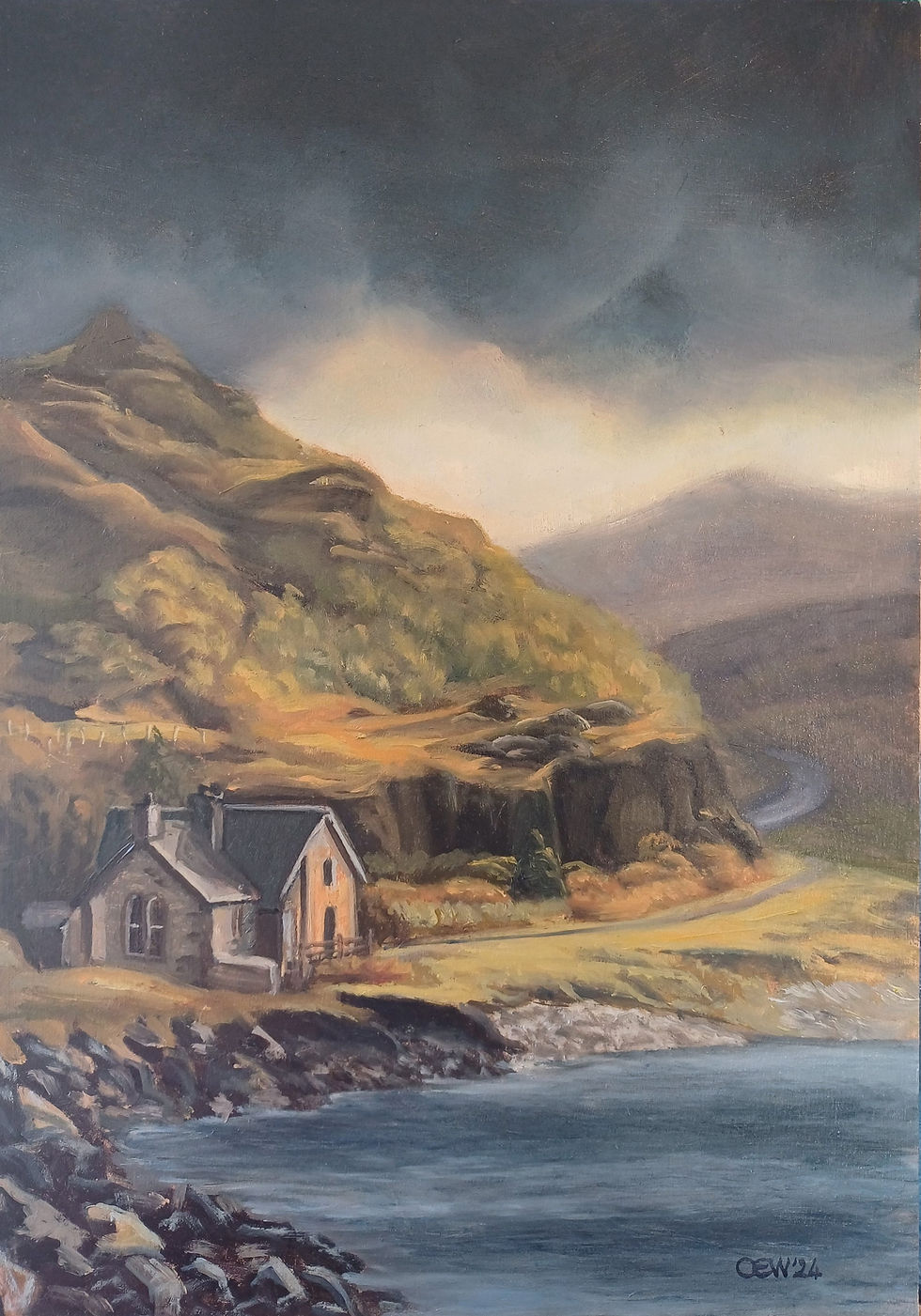 Head of the Loch,21x30cm