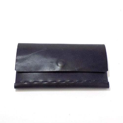 Thumbnail: Long wallet with flap Black x White ES-FLW