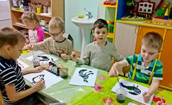 Городецкая роспись