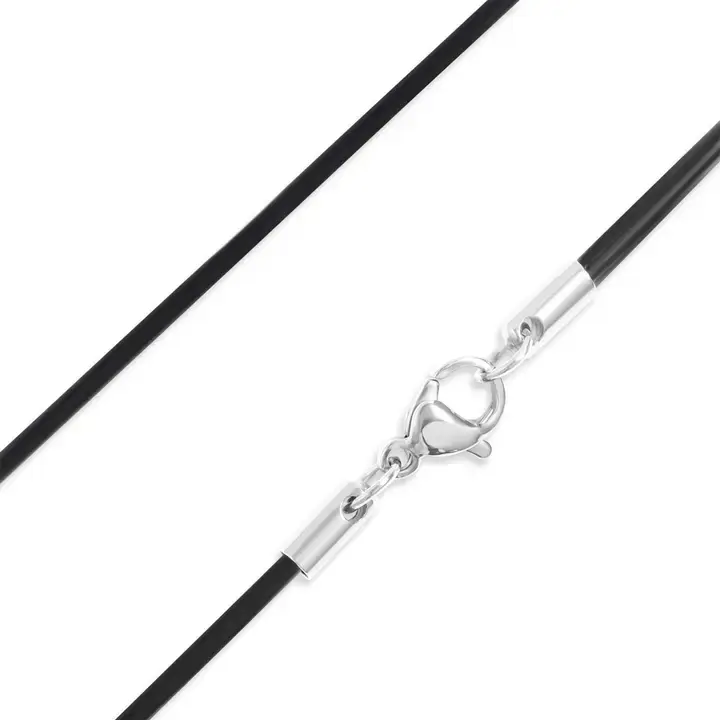 Black Leather Cord 18"