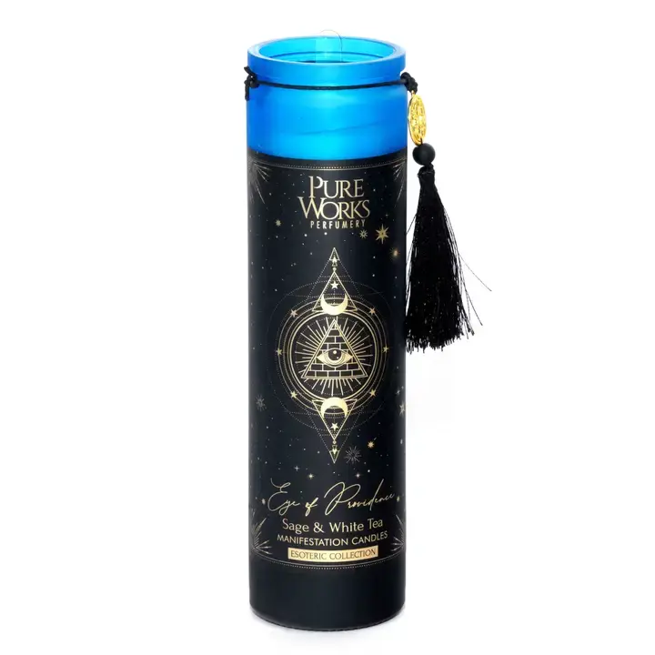 Esoteric Eye of Providence Tall Candle