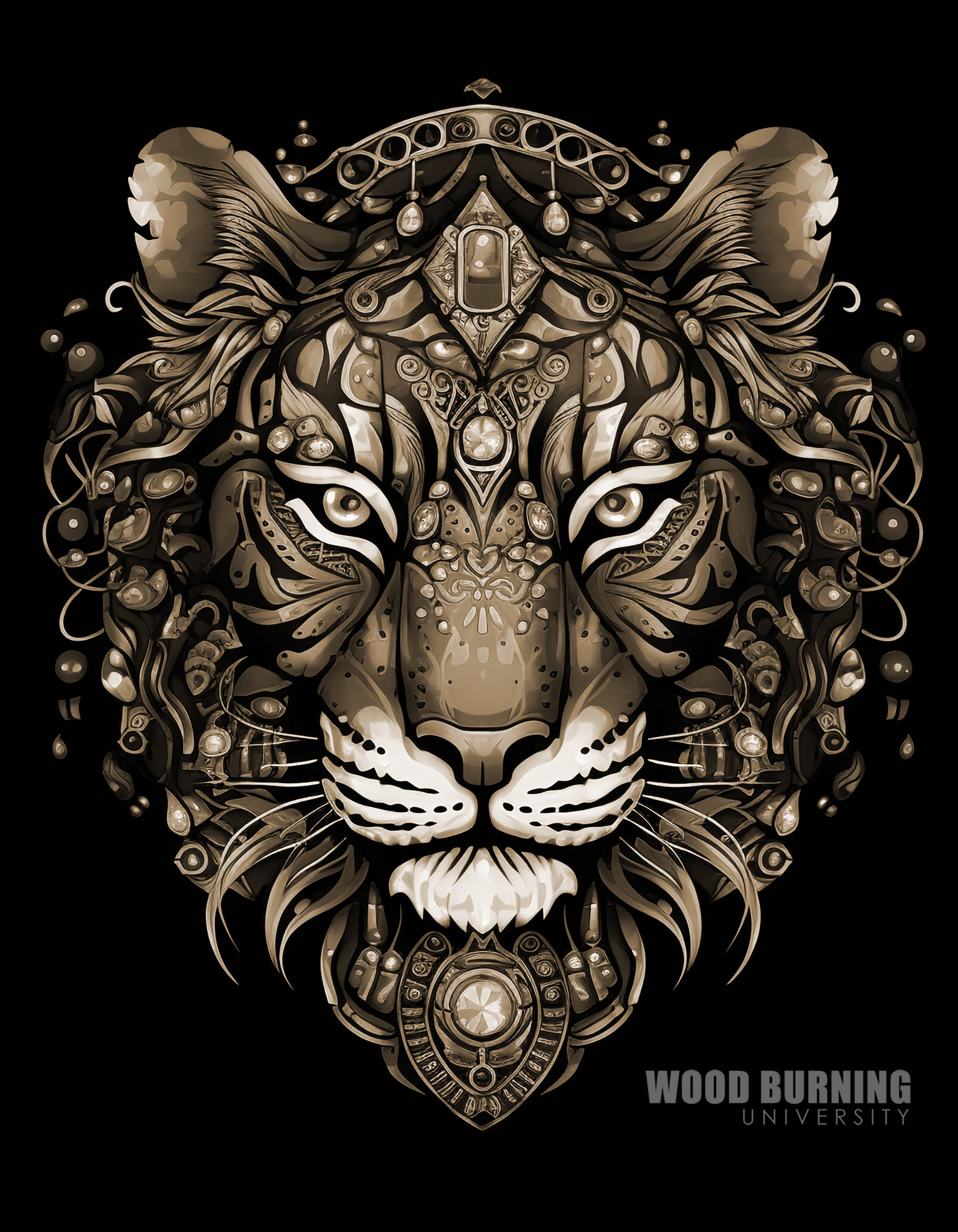 Detailed Lion