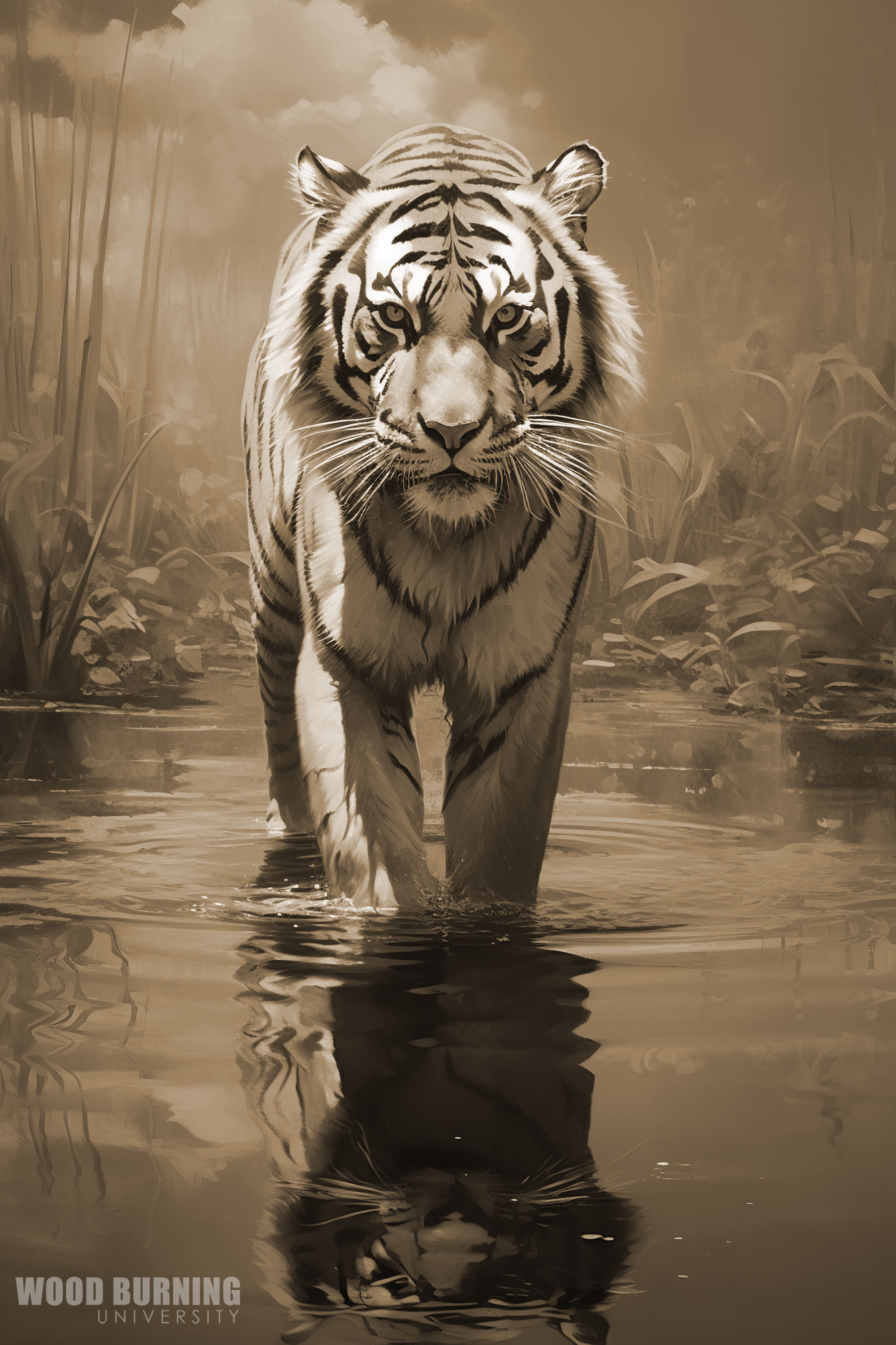 Tiger in Water