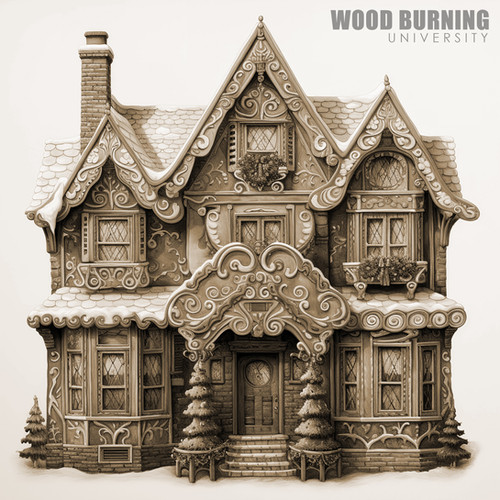 Intricate Gingerbread House WB University