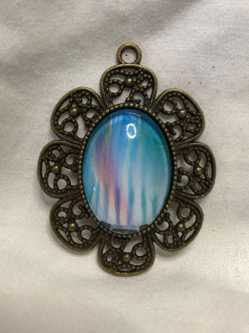 Oval Pendant 18x25mm