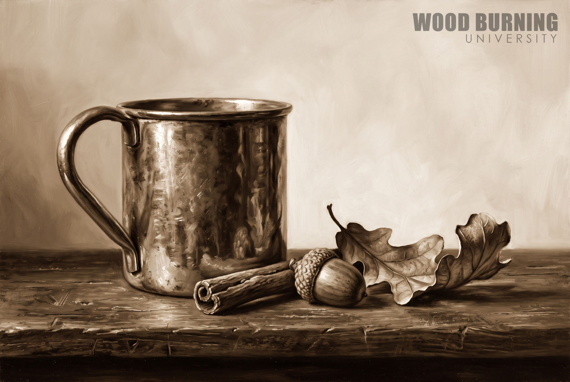 Autumn Still Life with Cup