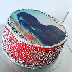 Henna Design Cake