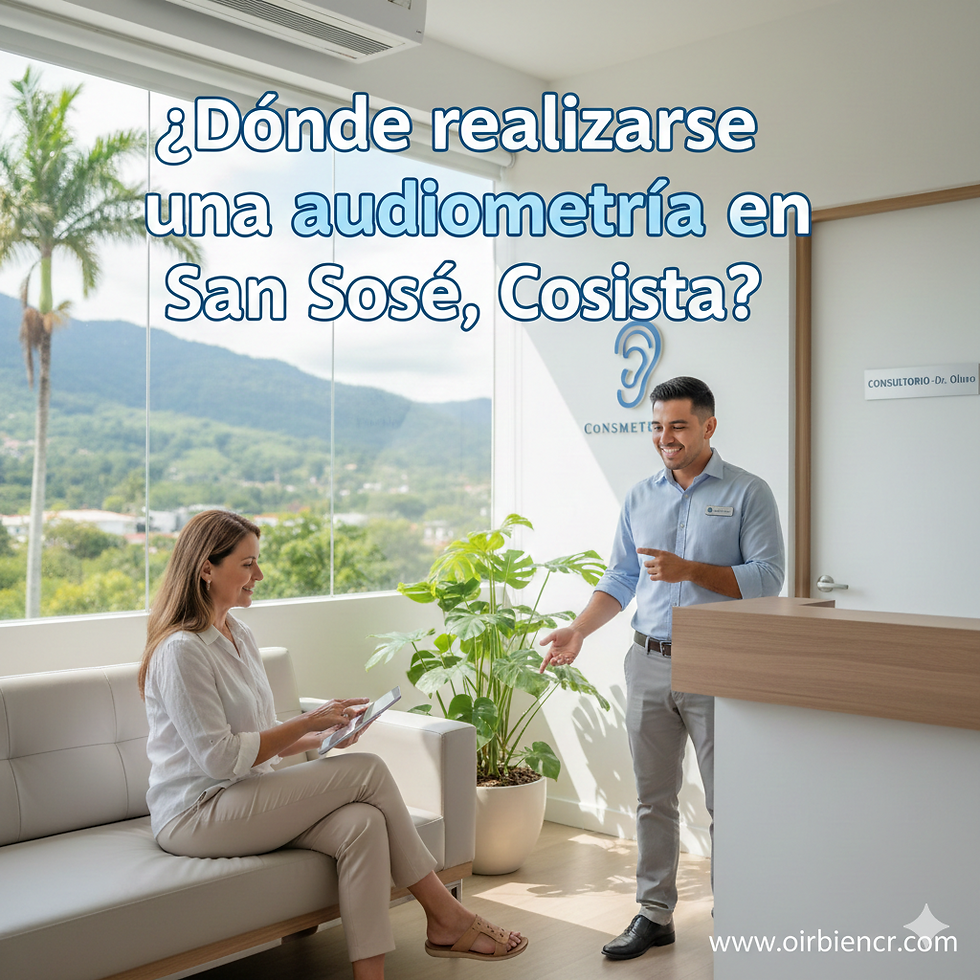 ¿Dónde realizarse una audiometría en San José, Costa Rica?