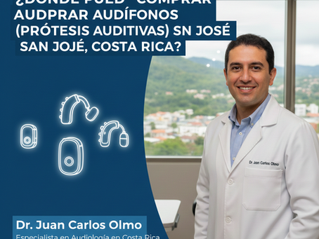 ¿Dónde puedo comprar audífonos (prótesis auditivas) en San José, Costa Rica?