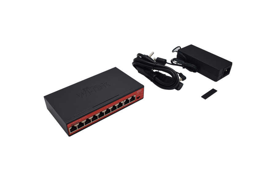 WI-PS210G V4 8FE8 + 2GE Uplink + HiPoE + 250M + Watchdog + 120W Switch