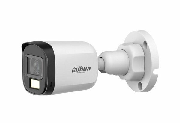 DH-HAC-B1A21P-U 2MP Akıllı Çift Işık 30 Metre HDCVI Sabit Lens Bullet Kamera