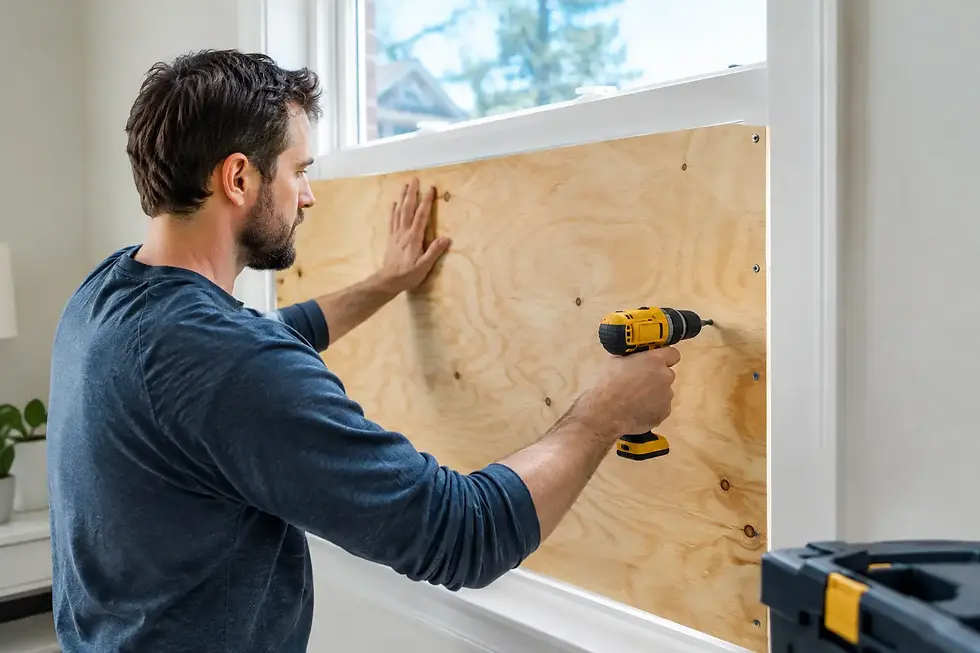 Emergency Window Boarding Guide for Homes