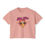 Thumbnail: Kol Tov Good Vibes Women's Boxy Tee, Multi Color