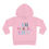 Thumbnail: Am Yisrael Chai Glitter Effect Toddler Pullover Fleece Hoodie, Multi Colors