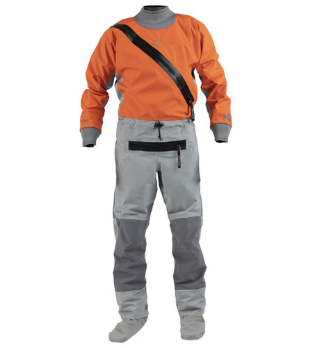 Kokatat Swift Entry Dry Suit Men's w/ Relief Zipper & Socks