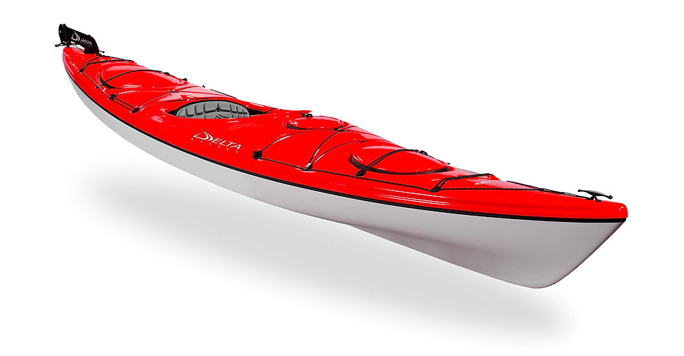 Delta Kayaks 14 Light Touring Kayak Cherry Red