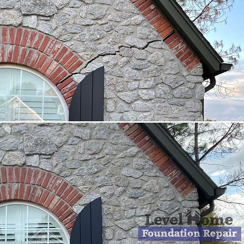 Foundation repair results from steel piers