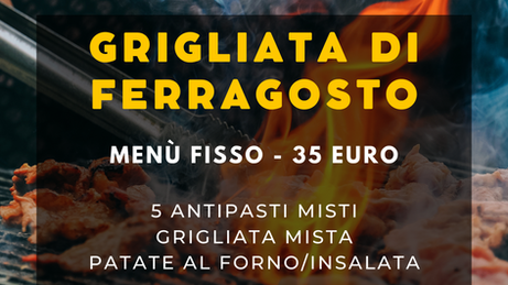 Grigliata di Ferragosto a Beaulard: menù speciale a La Pineta