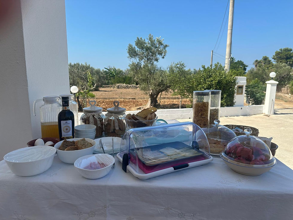 B&B con colazione fatta in casa nel Salento. Ma.Ter. Bed