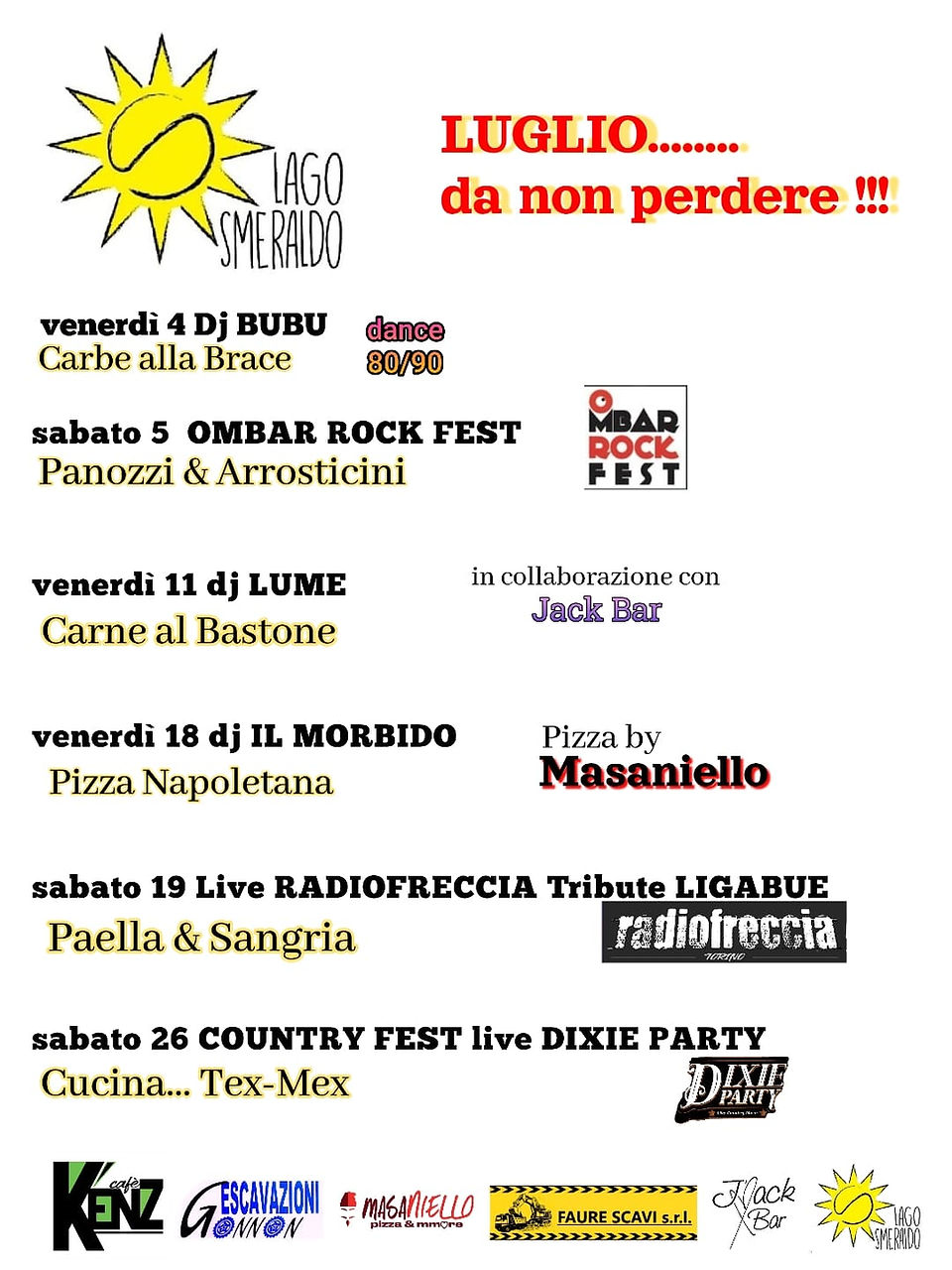 Lago Eventi Oulx