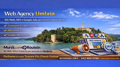 Web Agency e creazione siti web Umbria: SEO e Google Ads per ristoranti e attività locali